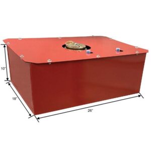 RJS Racing RJS3011001 - 15 Gallon Fuel Cell With Can & Foam