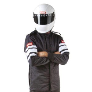 Racequip RQP121002 - Racequip Black 2-Layer Jacket - Small