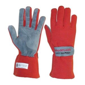 Dragonslayer SLG50204-SML - Single Layer Driving Gloves Red - Small