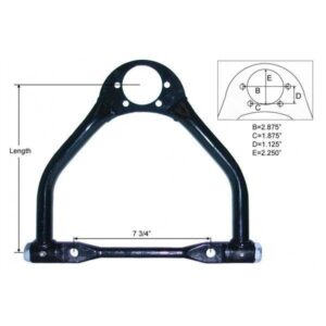 Capital Motorsports UCAC0900S - 9" Camaro Upper A-Arm