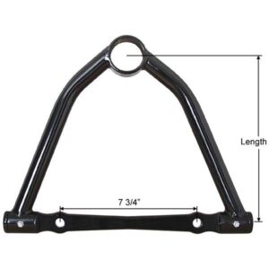 Capital Motorsports UCAC0900T - Camaro 9" Long A-Arm for Threaded Ball Joint