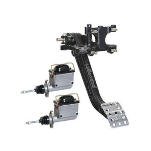 Wilwood WIL340-13837-KIT - Reverse Mount Brake Pedal 5.1:1 Ratio with Master Cylinders