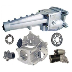 Falcon Transmission WIN60100-ASSY-87-UP - Aluminum Late Model Trans, Bellhousing & Starter