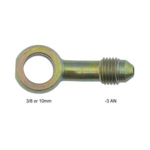 XRP Fittings XRP441233 - #3 X 3/8-24 Long Banjo Fitting